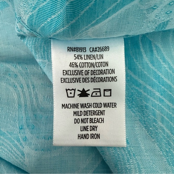 Men’s Robert Graham Patterned Button Down Short Sleeve Dress Shirt Classic Fit - Picture 13 of 16